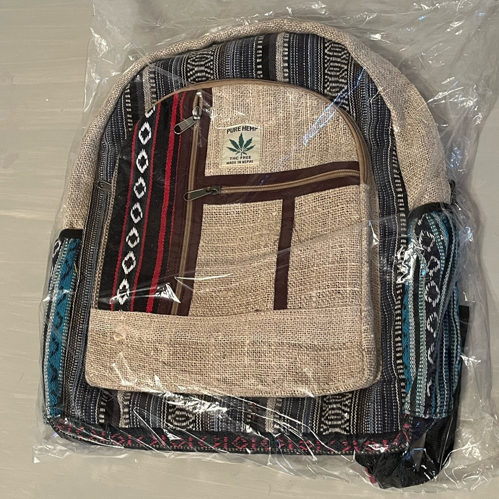 Hemp backpack